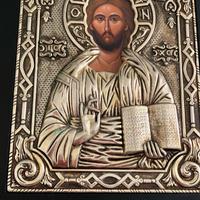 Icona Bizantina in Oro 24k e Argento 950