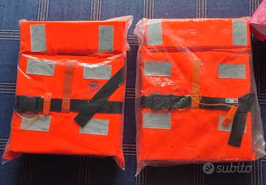 2 SALVAGENTE 150N NUOVI ISO 12402-3 barca natante