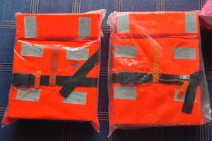 2 SALVAGENTE 150N NUOVI ISO 12402-3 barca natante