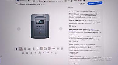 Ecoflow Delta 2 max+2 EB extra battery