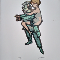 Litografie Mino Maccari