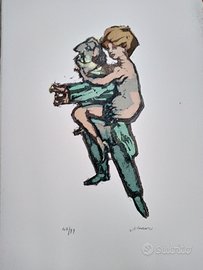 Litografie Mino Maccari