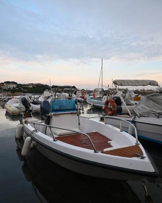 Barca open 470 Selva 25 cv 4 tempi e carrello