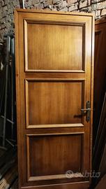 Porta da interni legno massello rovere 