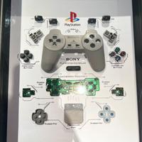 Quadro Artech Playstation 1 Controller