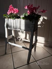 Porta piante vintage country