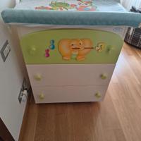 fasciato azur in legno con accessori