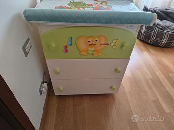 fasciato azur in legno con accessori