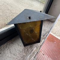 Luci in ferro battuto artigianale del Cadore