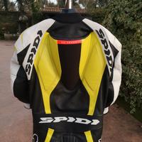 tuta moto 50 spidi intera in pelle 