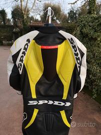 tuta moto 50 spidi intera in pelle 