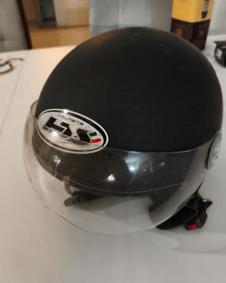 Casco Jet L&S Helmets Taglia XS Nero Opaco - Usato