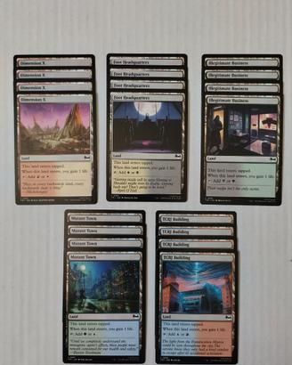 20 Bico Lands lifegain TMNT All colors Magic MTG