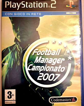 PS 2 Football manager campionato 2007