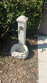 Fontana da Giardino a colonna