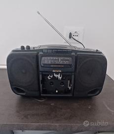 Aiwa CSD-EX120 EZ Boombox Radio Stereo port