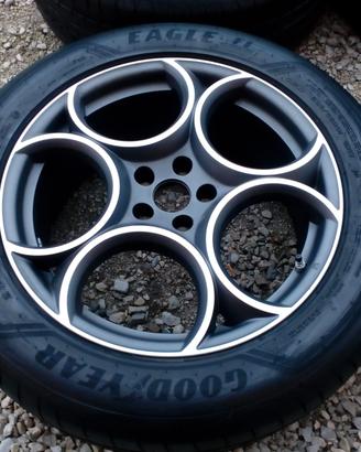cerchi e gomme nuove 19 originali alfa romeo 