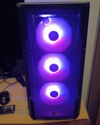 Pc da Gaming AMD Ryzen 7 2700 e 24 Gb di Ram