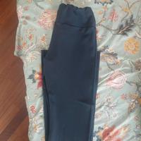 Pantaloni a zampa blu Tg.S