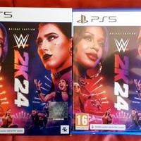 PS5 WWE 2K24 Deluxe Editon con slipcover EU
