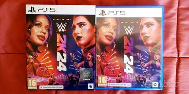 PS5 WWE 2K24 Deluxe Editon con slipcover EU