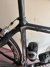 Bici da corsa guerciotti in fibra di carbonio