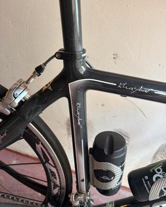 Bici da corsa guerciotti in fibra di carbonio