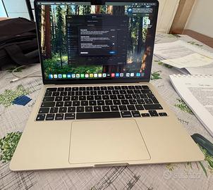 MacBook Air M2 2022 – 16GB RAM – 256GB – Galassia