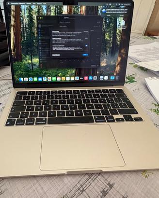 MacBook Air M2 2022 – 16GB RAM – 256GB – Galassia