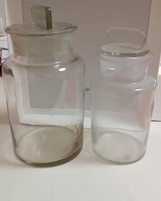 antichi vasi barattoli farmacia/drogheria