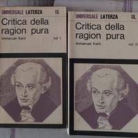 I. Kant "Critica della Ragion Pura"  2 vv
