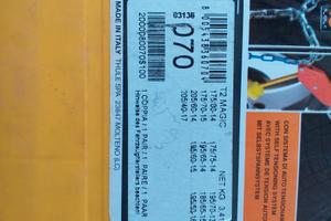 Catene da neve 4 coppie