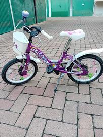 Bici bambino 16 pollici Velomarche papillon