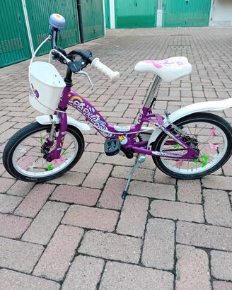 Bici bambino 16 pollici Velomarche papillon