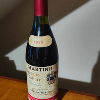 vino Aglianico del Vulture anno 1998