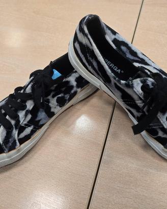 Superga donna fantasia animalier Tg 38 usate