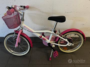 Bici 16 pollici 4-6 anni 500 Docto girl  B'Twin