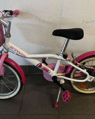 Bici 16 pollici 4-6 anni 500 Docto girl  B'Twin