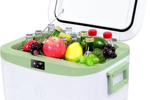 Frigo a compressore 12/24/220 volt. 18 litri.