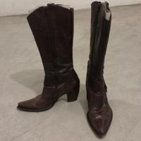 Stivali marroni pelle camperos n.38 Nero Giardini