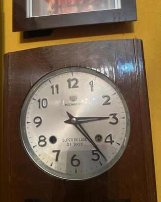 Orologio Westminster Super De Luxe 31 Days anni 70