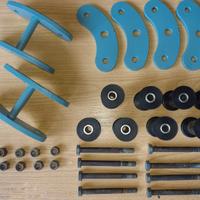 Kit biscottini rialzo Jeep YJ