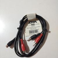 Cavo Prolunga Audio RCA 1,5mt