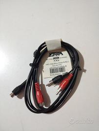 Cavo Prolunga Audio RCA 1,5mt