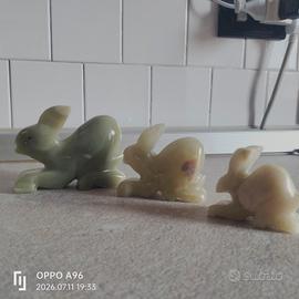 Conigli in giada