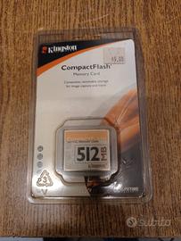 COMPACT FLASH KINGSTON 512MB