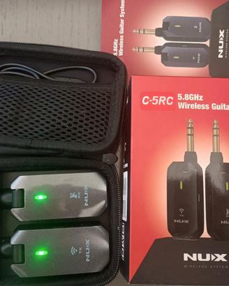 NUX C-5RC WIRELESS 5.8 GHZ CHIT/BASSO COME NUOVO