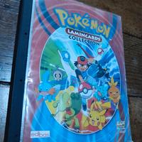Album Lamincards Pokemon vintage + carte