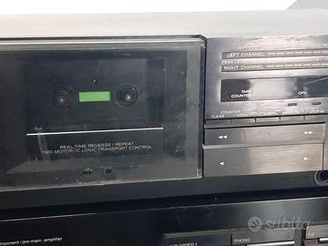 Registratore a cassette TEAC, con dbx, e Dolby b e