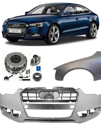 AUDI A5 frontale cofano paraurti fanale cerchi 12-